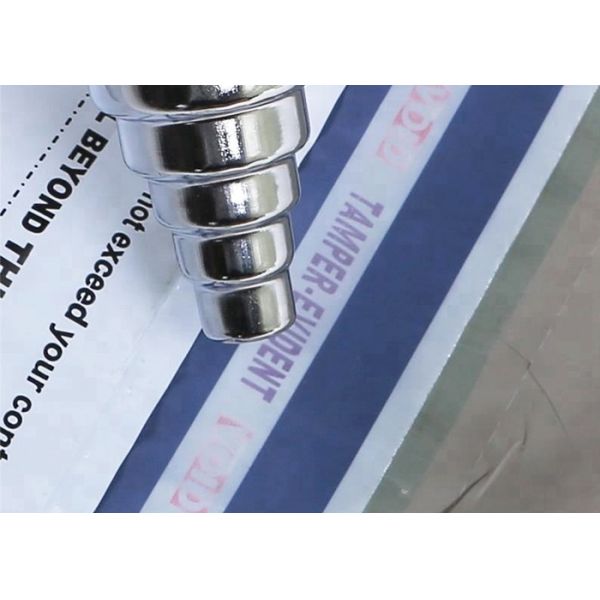 Express Mail Poly Tamper Evident Bag Screen Printing For Duty - Free Goods