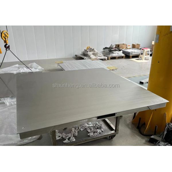 Material Multi-function Weighing 1t Digital Electrical Floor Scale with Optional Platform Size and 40mm Digit Height