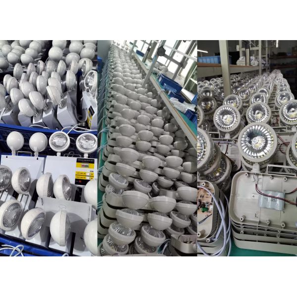 Rechargeable Abs Led Exit Emergency Light Non Maintained Ip65 2*5w Lithium Battery Adjustable For Corridors