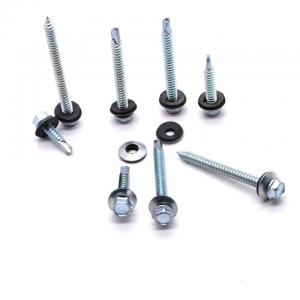 Quality St6.3 Self Drilling Screw Stainless Steel Hexagonal Self Drilling Self Tapping Screw for sale