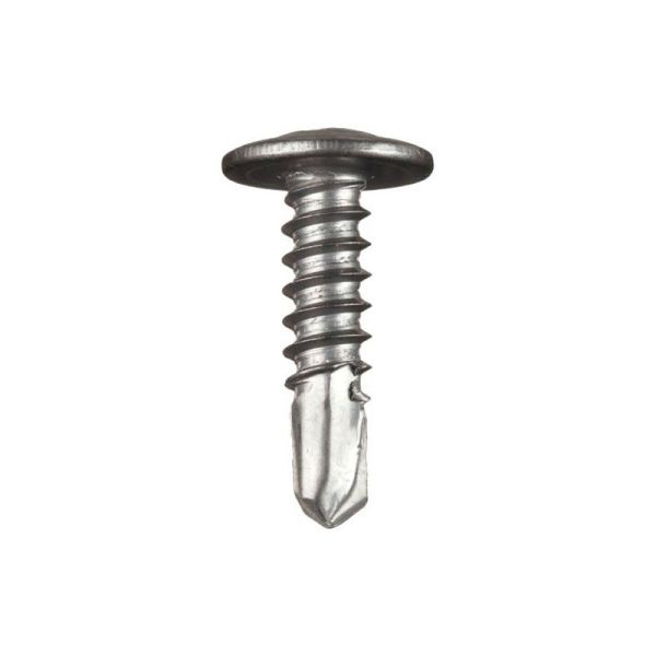 Truss Head Galvanized Self Drilling Screws Coarse Thread Phillips Modified M4.2 X 12mm