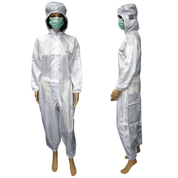 OEM Plus Size Anti Static ESD Workwear With Elastic Wrist