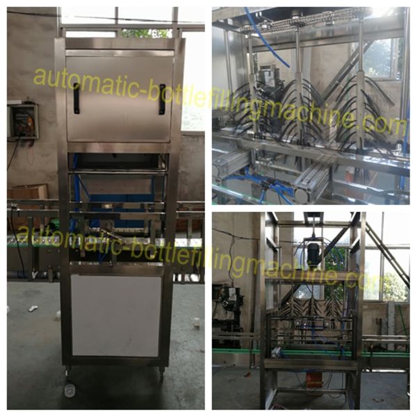 Advanced 5 Gallon Water Filling Machine Φ270*490mm Barrel Size Inside / External Brusher