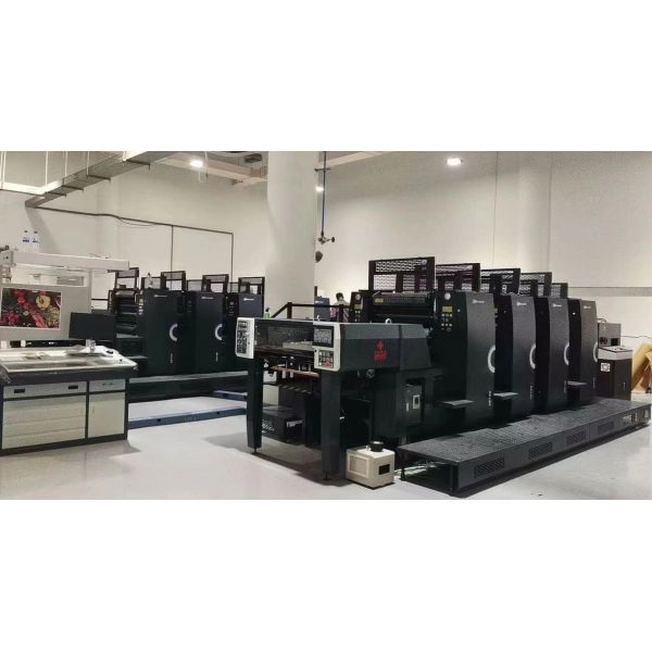 5Color B1 Offset Lithographic Printing Machine with Spot Coating