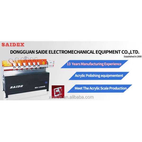 SD-1350BX Plexiglass Buffing Machine Automatic Acrylic Edge Diamond Polishing Machine For Advertising Industry
