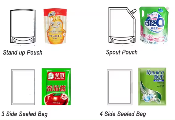 Liquid Packaging Machine For Soda Juice Tea Beer Drinks Laundry Detergent Shampoo