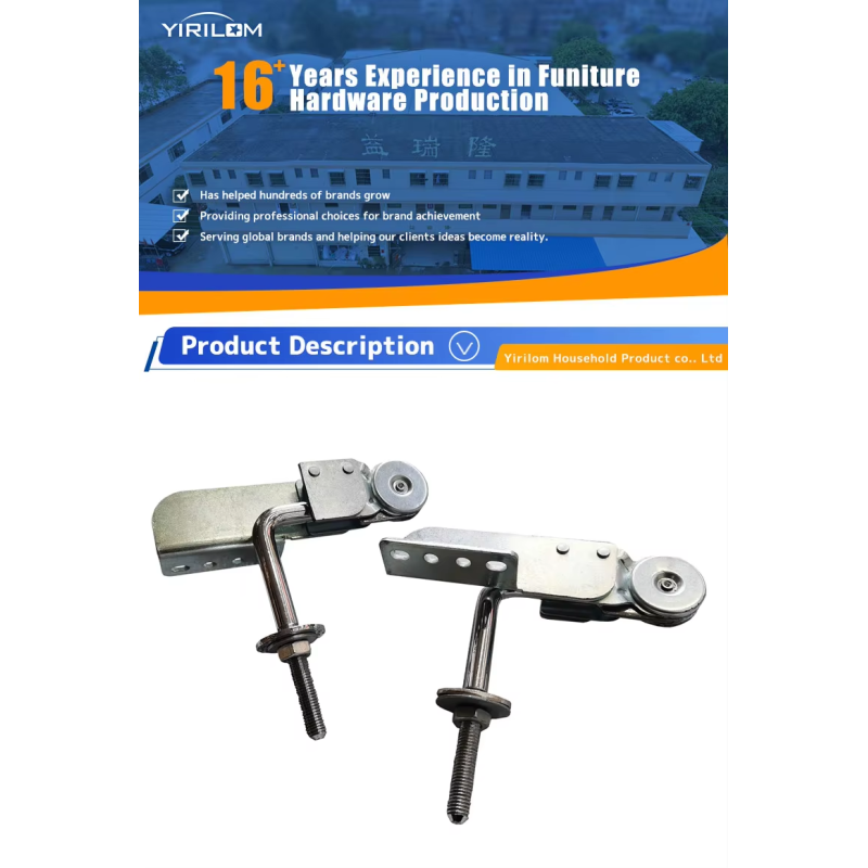 Factory Direct Thicken Adjustable Multi Functional Sofa Headrest Hinge with Chromed and Zinc Plating