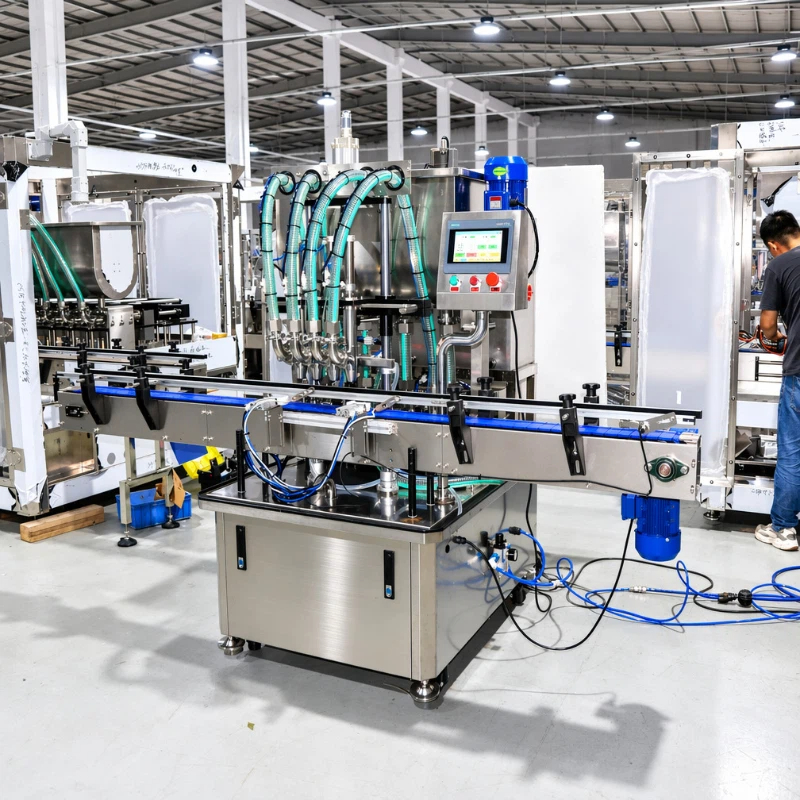 Paste Jar Filler Piston Type