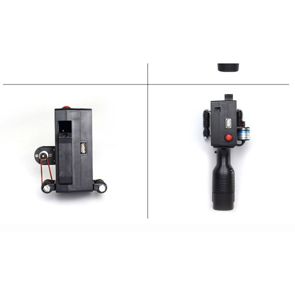 600DPI 25.4mm Smart Handheld Portable Batch Coding Machine Inkjet Printer