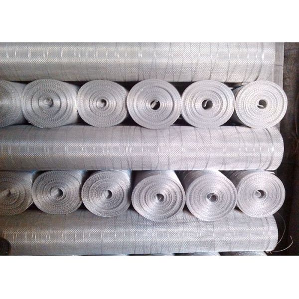 0.5-3m Width Hot Dipped Galvanized Square Wire Mesh , Galvanized Hardware Cloth