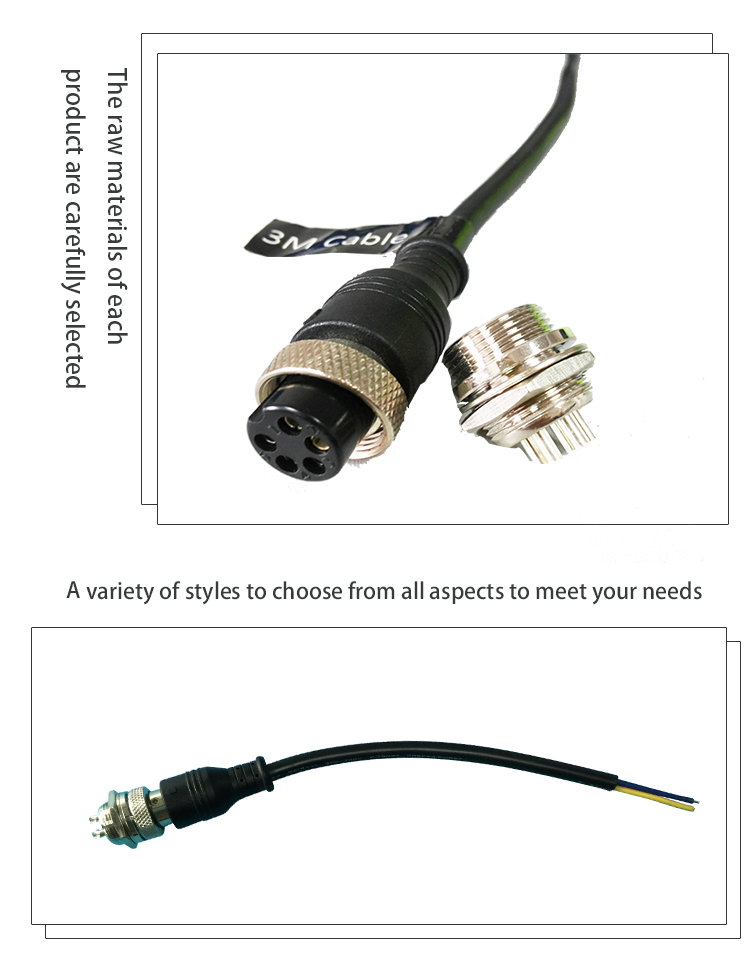 IP65 Cable Connector Black and Bakelite Insulator Material for Easy Installation