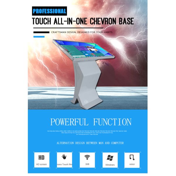 55 Inch Touch Windows 10 All In One Pc I3/ I5 / I7 Computer Interactive Query Machine With Wifi