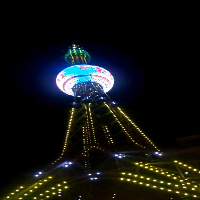 LED Point Lights Outdoor Waterproof RGB Programmable Pixel Light Source for Building Facade Media Lighting Advertising Decoration DMX Control High