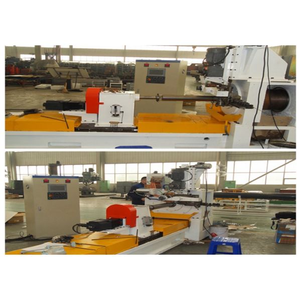 NC Wire Mesh Welding Machine / Wire Wrapped Screen Pipe Welding Machine