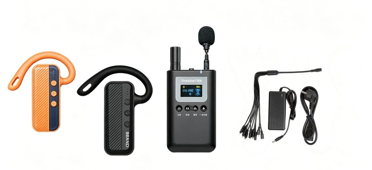 2.4GHz One-Click Pairing Tour Guide System