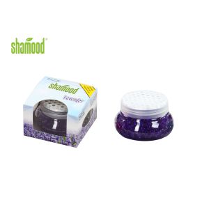 China Lavender Pearl Gel Room Odor Eliminator 3.5 OZ Environmental Friendly Perfume on sale