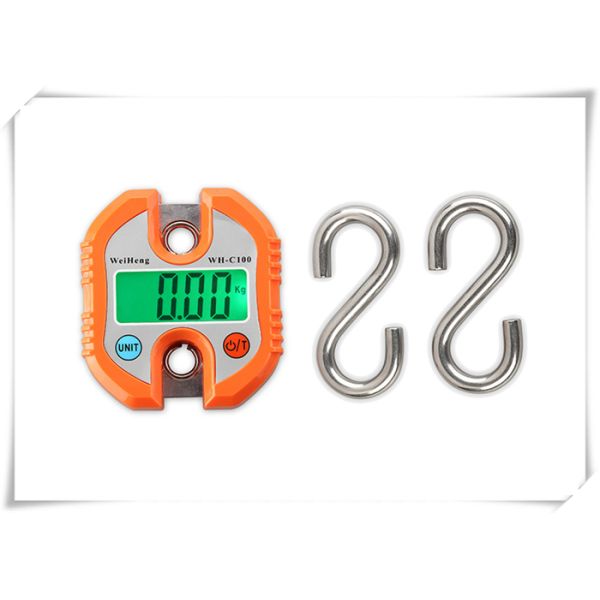Portable Industrial Crane Scale Black / Orange For Multifunctional Use