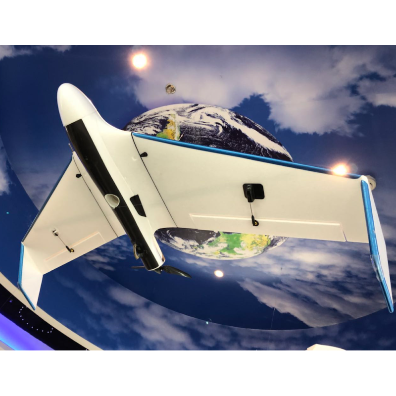 High Accurate Mapping Fixed Wing Drone Easy to Control (RTK Version);Intelligent Thrust Reverse Deceleration Landing