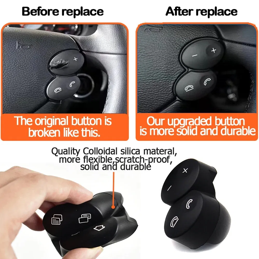 Wholesale Car Multi-Function Left Right Steering Wheel Control Switch Push Button For Mercedes Benz E G CLK CLS Class W211 W463 W209 W219 E200 E300