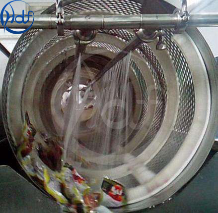Multifunctional Drum Type Vegetable Washing Machine 300 - 2000 Kg / H Capacity Food Washing Equipment