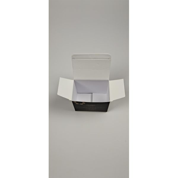 Custom Eco Friendly Paperboard Food Packaging Box For Cake Candy Chocolate Coffee With Folder Design