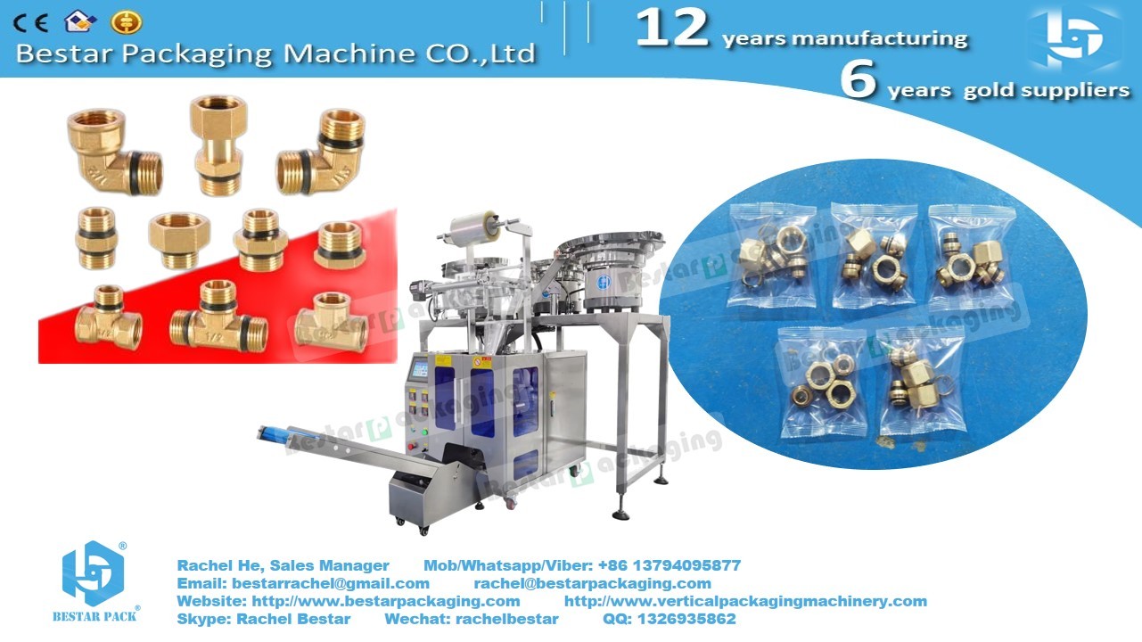 Automatic counting packing machine customized round hole punching and easy tear notch up and down