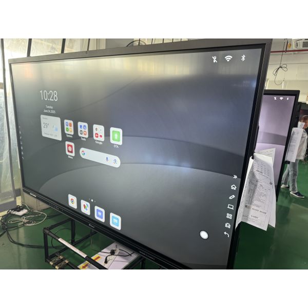 65 Inch EDLA Google Certified Interactive Flat Panel Smart Board with Android 15/16 for Education and Conference