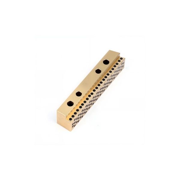 Solid Bronze Self Lubricating Bearing | Graphite Slide Wear Plate