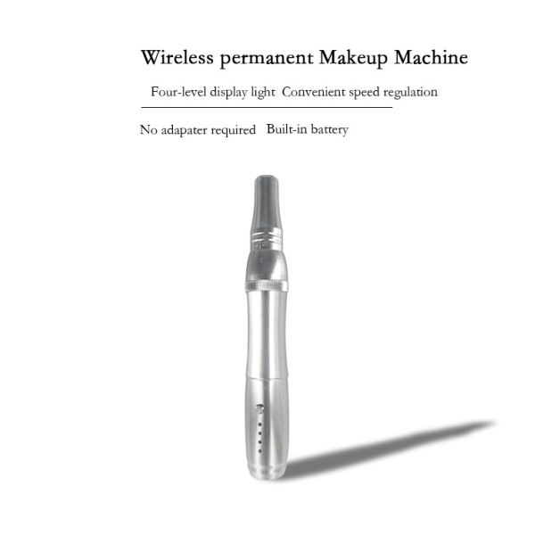 Professional Permanent Makeup Machine Custom Body Art Pens Silver Color