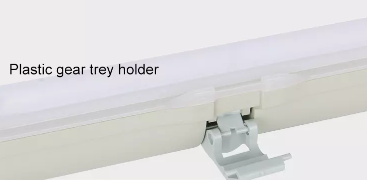 High Brightness Weatherproof LED Fitting SMD2835 Chip IP66 Long Life Time