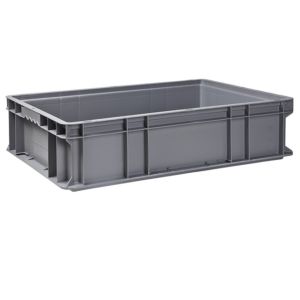 Quality Eu Logistic Turnover Box Harvesting Vented Fruit Plastic Pp Crate for sale