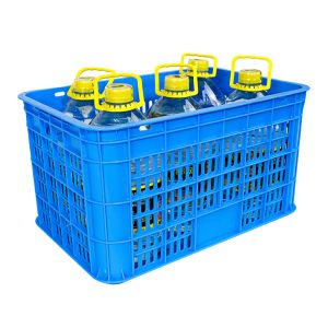 Customized Color Plastic Vented Container for Stackable and Space-saving Storage