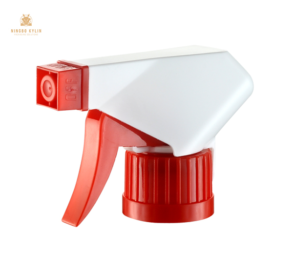 Red Replacement Trigger Pump Sprayer K101-13 0.85CC 28MM PP Material