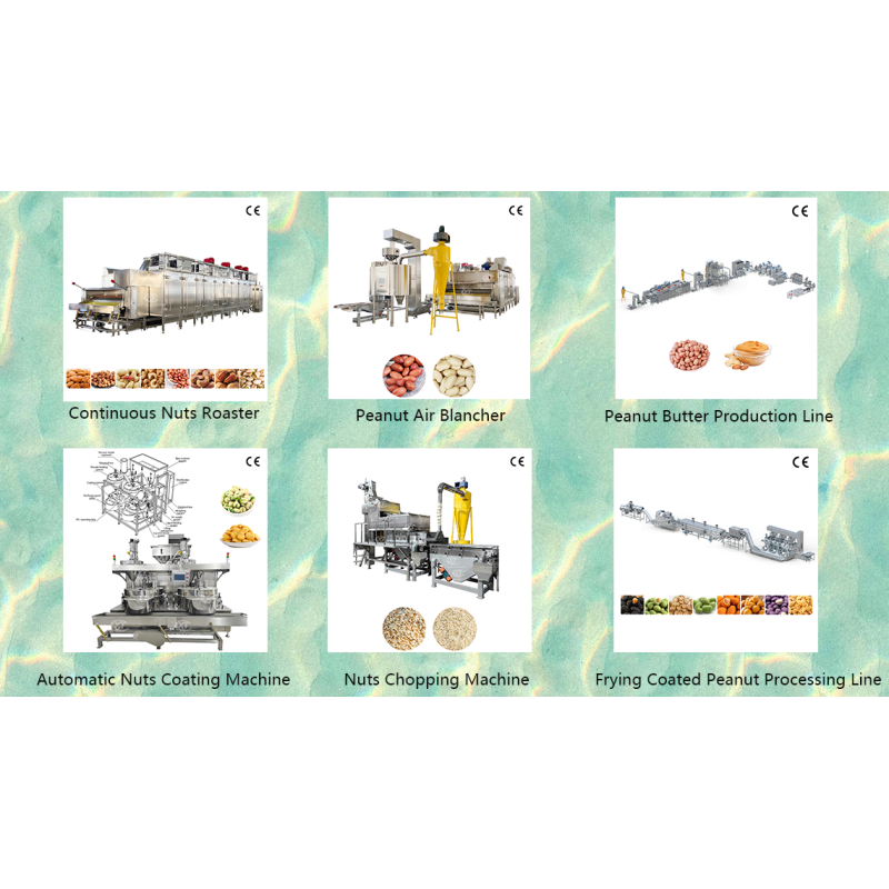 Main product line of food processing machinery