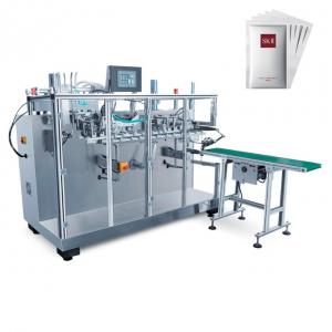 Quality Cosmetic Non Woven Facial Mask Making Machine 260mm Sheet Filling Packing for sale