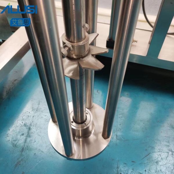 Movable Electric Lifting High Shear Mixer Cream Homogenizing Emulsifying Machine