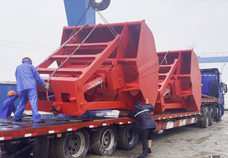 Q 345B Wireless Radio Remote Control Grab Bucket Bulk Material