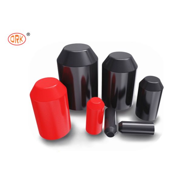 Custom Molded Rubber Packer Cups , Ring Seals Silicone Rubber Stopper Plug