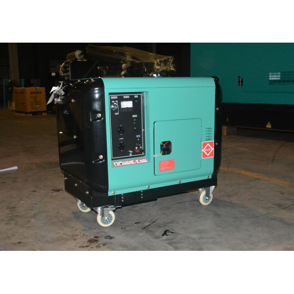 Protable Diesel Generator , Diesel Generator AC Single Phase , 5kW Diesel Generator Set