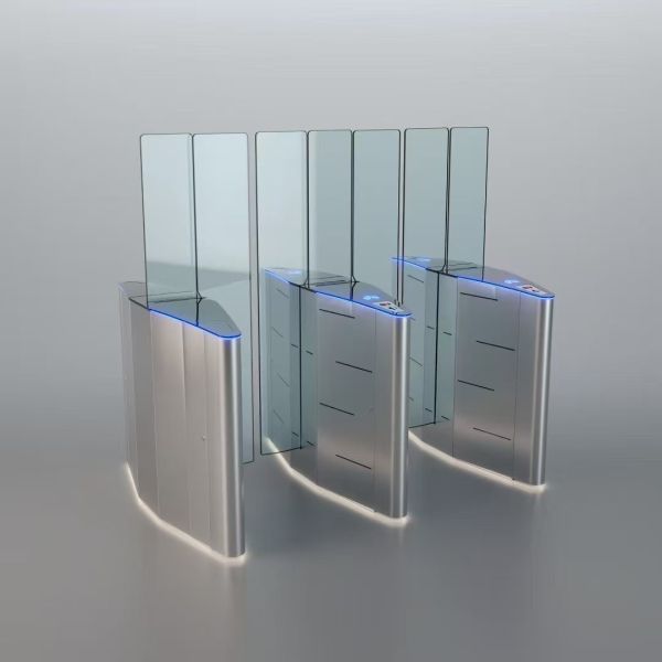 Black Color Factory Direct Sales Sliding Turnstile Gates Intelligent Access Control Turnstiles Wholesale Sliding Turnstile