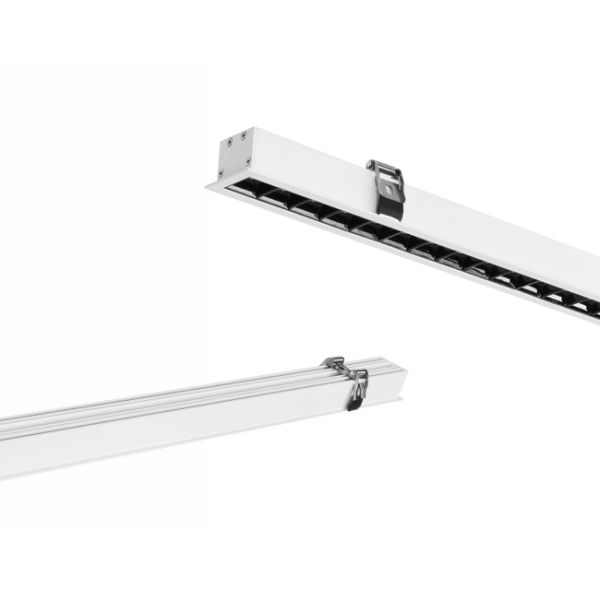 2800lm 36W Recessed LED Linear Light Easy Installing 60Hz 100 - 277V
