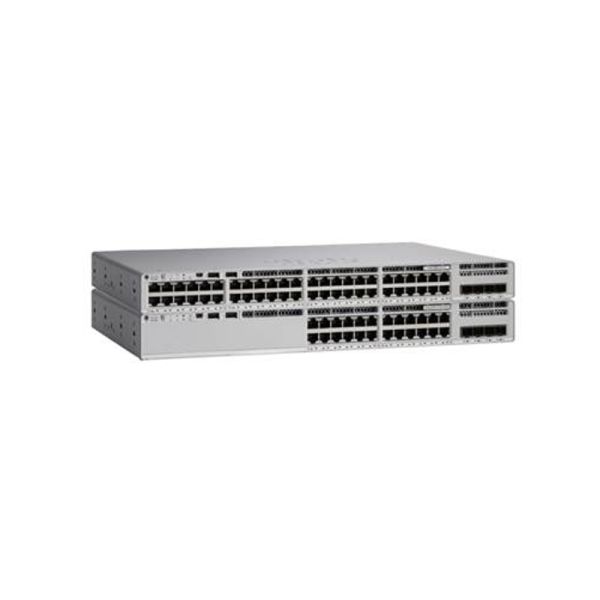 C9300-48P-E, Cisco Catalyst 9300 Switch, 48x1G PoE+/Modular uplinks/Network Essentials