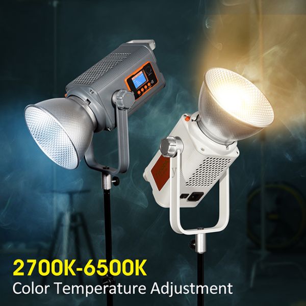 High-power spotlight fill light 300w brightness 100% can be matched with soft light ball soft light cover suitable for portrait photography fill light
