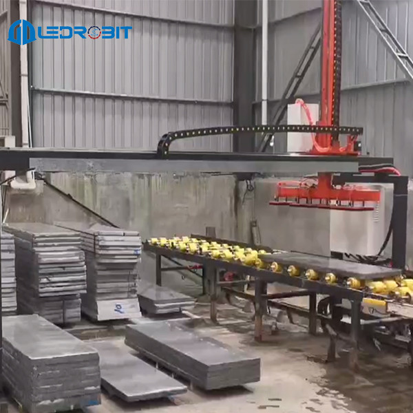 Specially Designed Slabs Palletizing machine For Stacking Multiple Heavy Objects