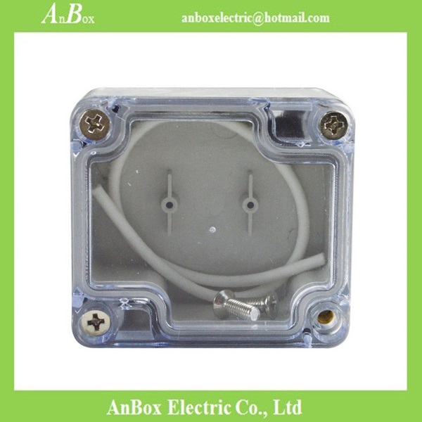63*58*35mm clear lid mini waterproof box junction box