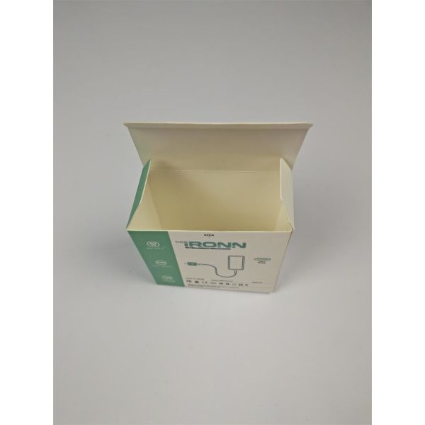 Recyclable and Lightweight Electronics Packaging Box for Art Paper Products