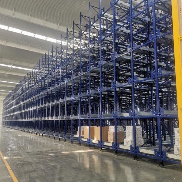 Steel Construction Radio Shuttle Rack Pallet Racking Fully Adjustable Design