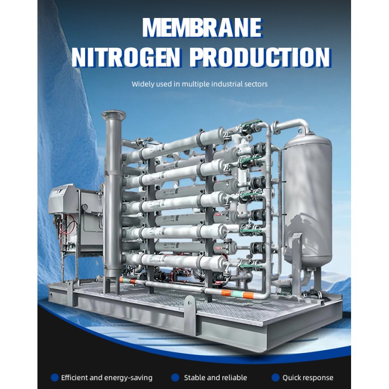 High Efficiency Portable Nitrogen Generator Membrane Technology N2 Generator