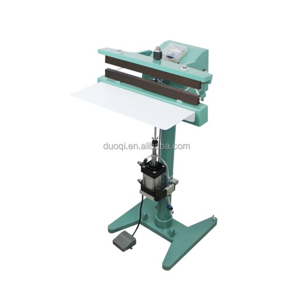 Plastic Packaging No Problem with SFLJ-400 Foot Pedal Sealer and 2 Side Heating Block