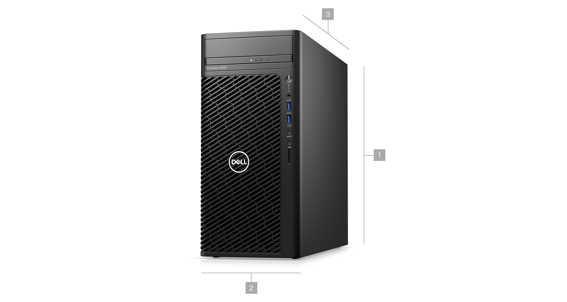 Dell PowerEdge Precision Workstation T3660 with Intel Core 12th i5-12500 Processor